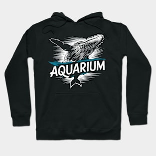 A majestic whale breaching the ocean's surface Hoodie